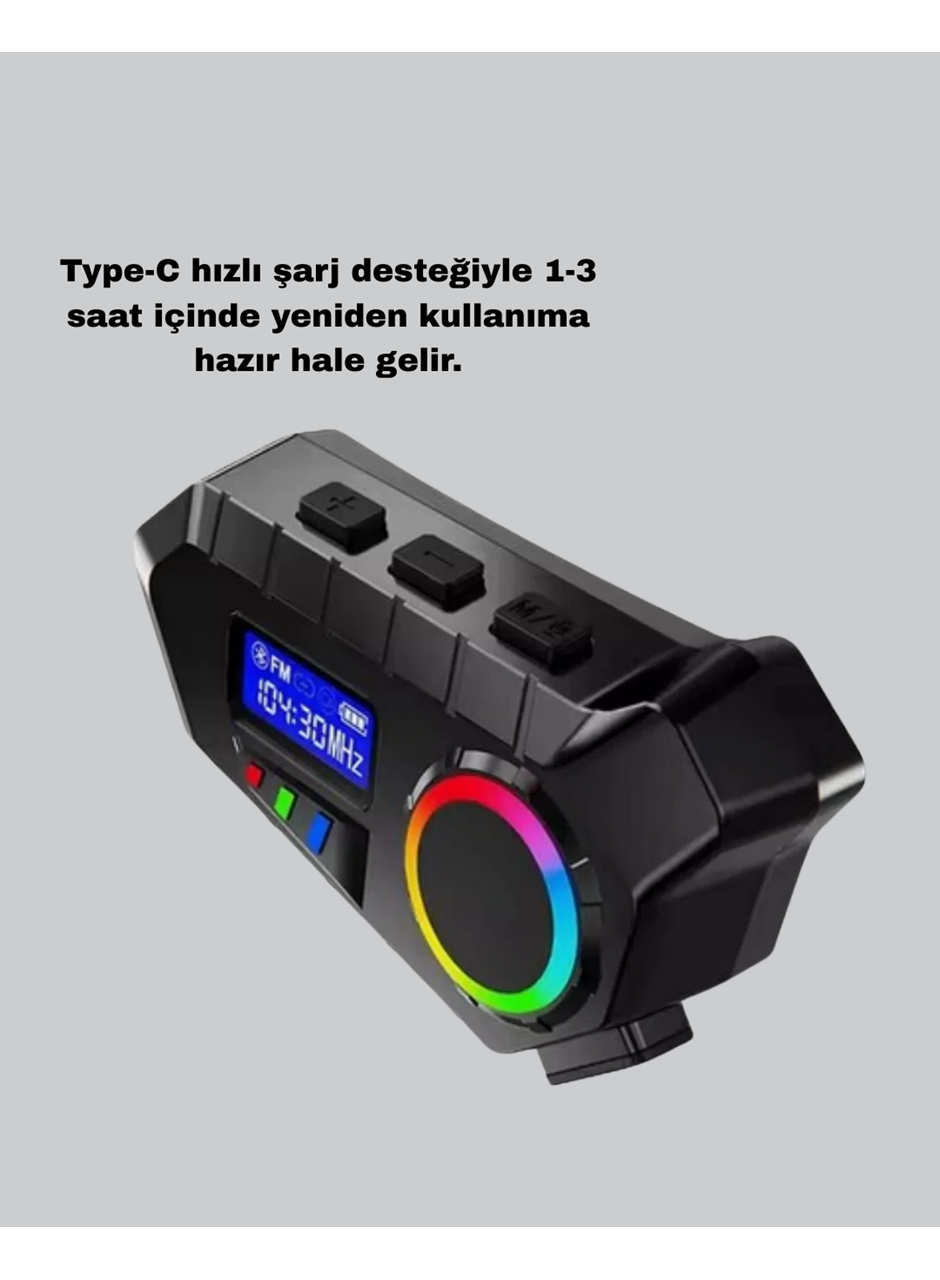 BLUETOOTH 5.4 KABLOSUZ İNTERKOM+ MOTOR DİSK KİLİDİ