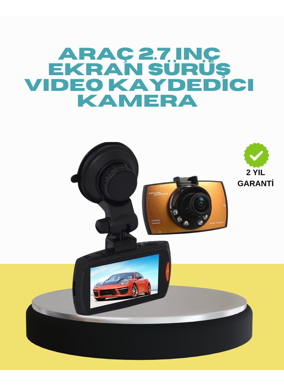Araç İçi Güvenlik Kamerası Hareket Algılamalı HD DVR