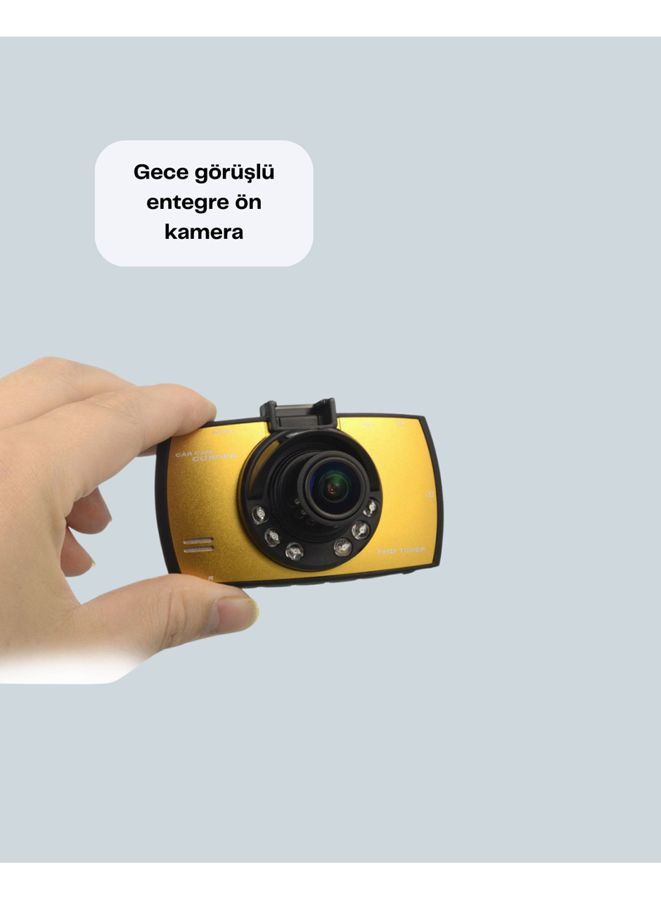 Araç İçi Güvenlik Kamerası Hareket Algılamalı HD DVR