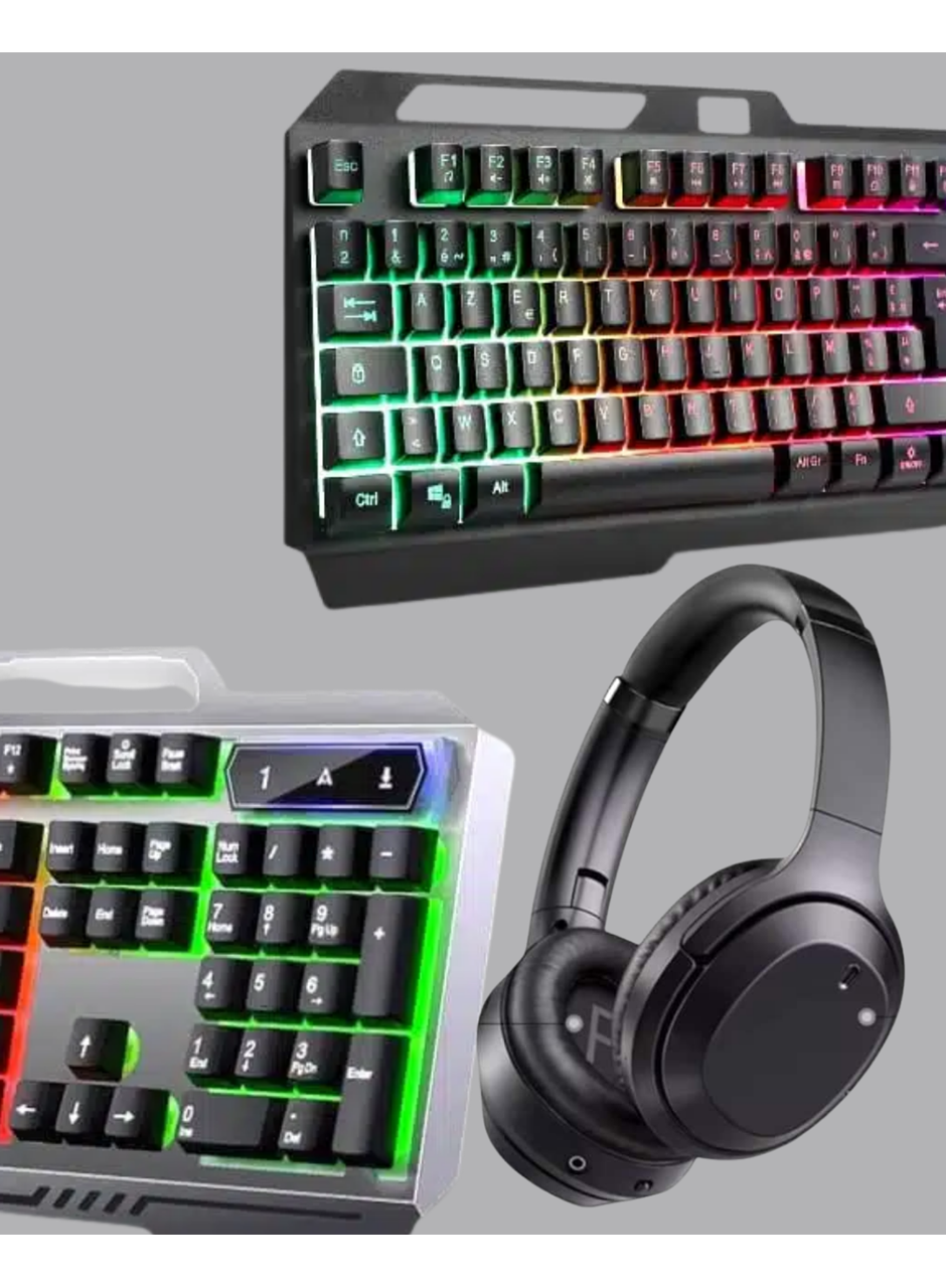 HN01 KULAKLIK + PG-8018 OYUNCU KLAVYESİ SET