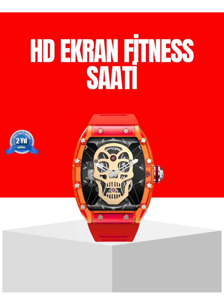 Manyetik Şarjlı Akıllı Saat iOS Android Uyumlu