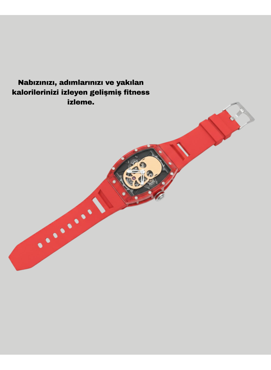 Manyetik Şarjlı Akıllı Saat iOS Android Uyumlu