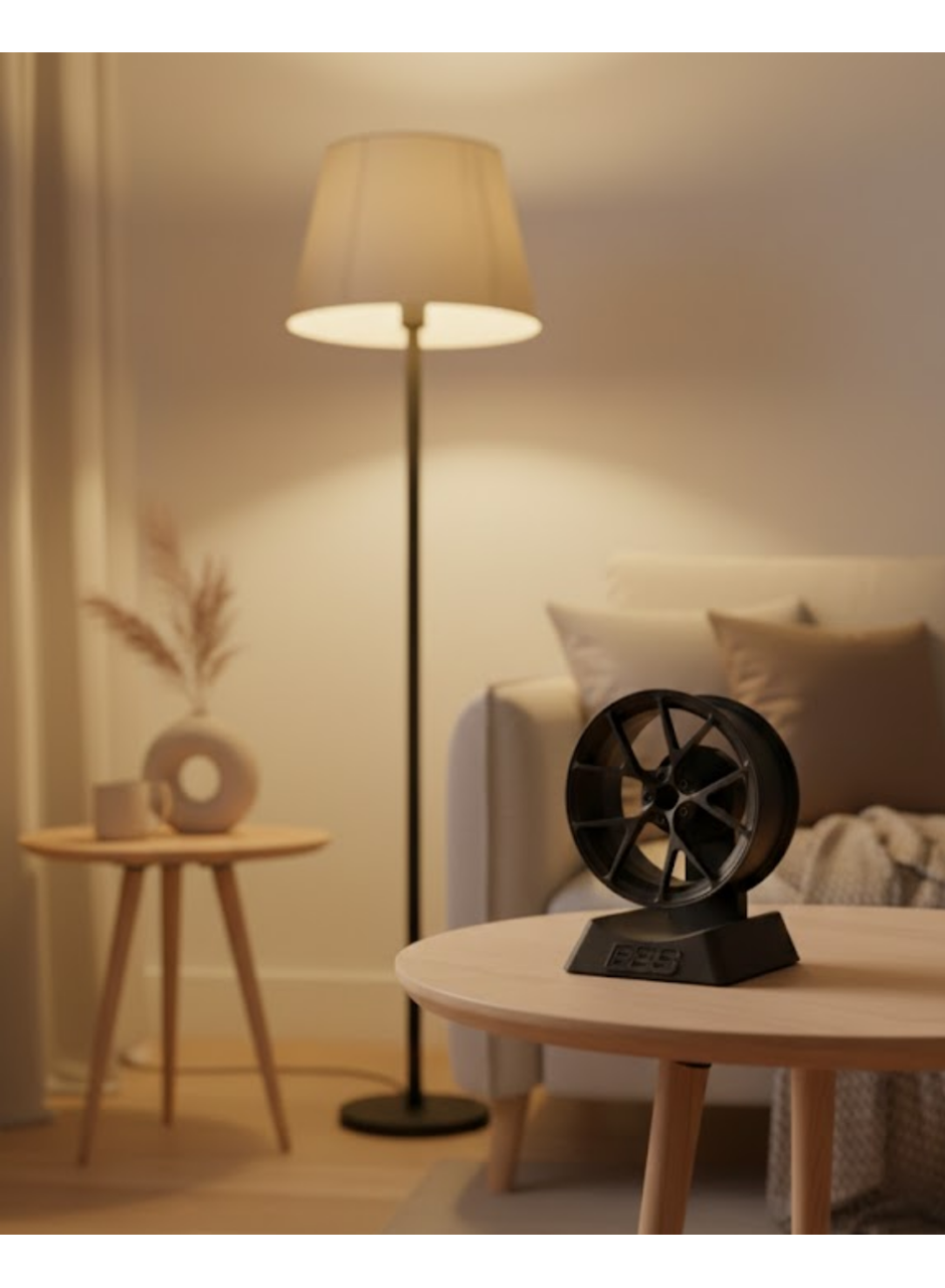 Mini Jant Dekor Aksesuarı Ofis ve Ev İçin Şık Tasarım