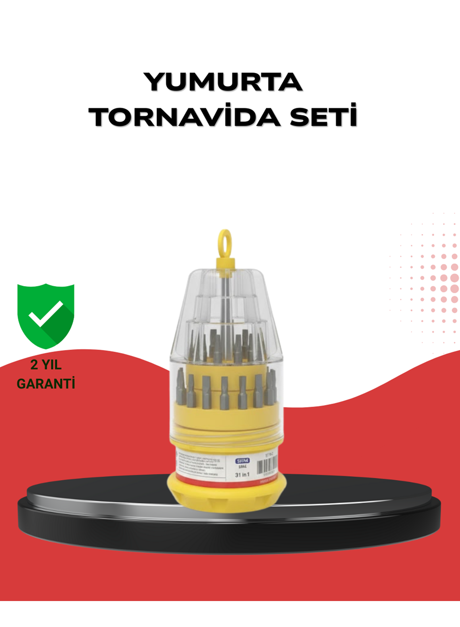 Kompakt Tornavida Seti Elektronik Cihaz Tamiri İçin