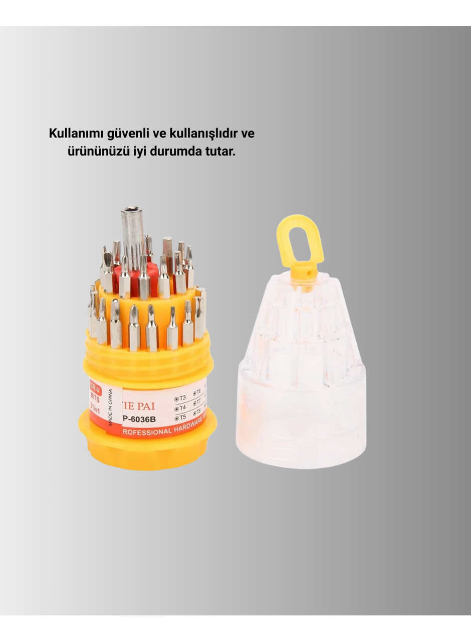 Çok Fonksiyonlu Tornavida Seti Telefon ve Bilgisayar Uyumlu