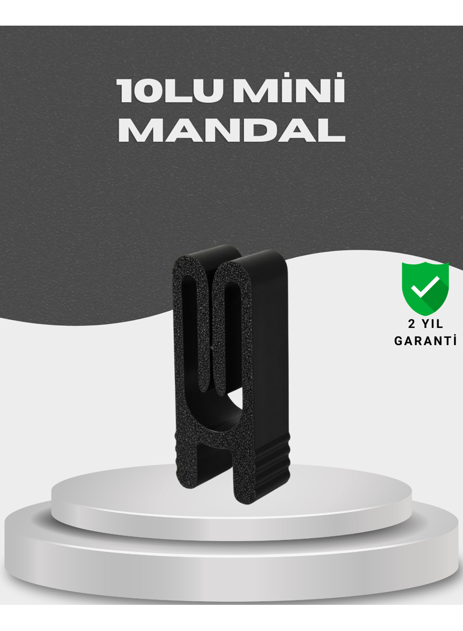 Plastik Poşet Kilidi Mutfak İçin Çok Amaçlı 10 Adet