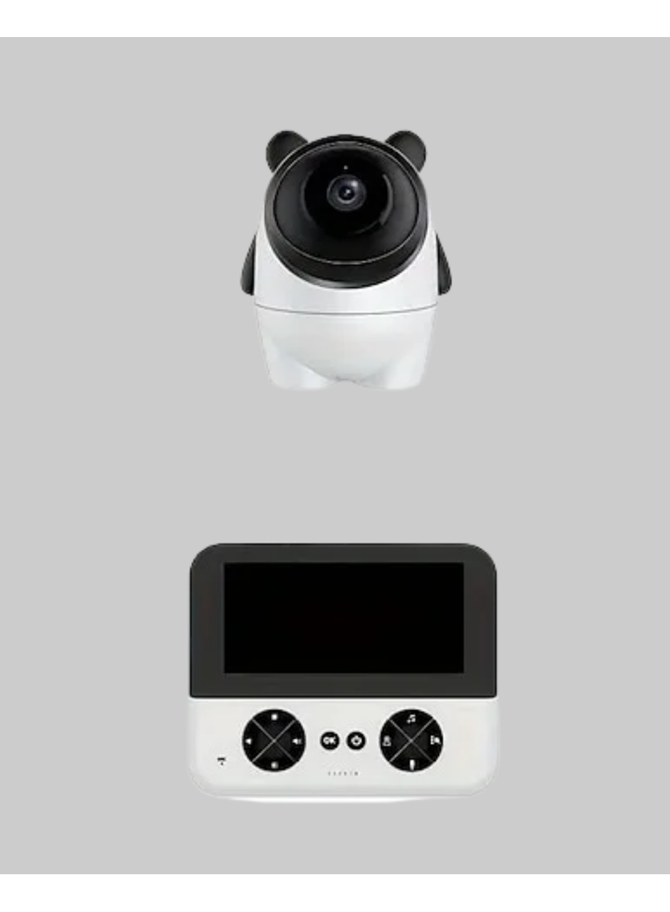 Uzaktan Kontrollü Bebek Kamerası Ninni ve Zoom Özellikli