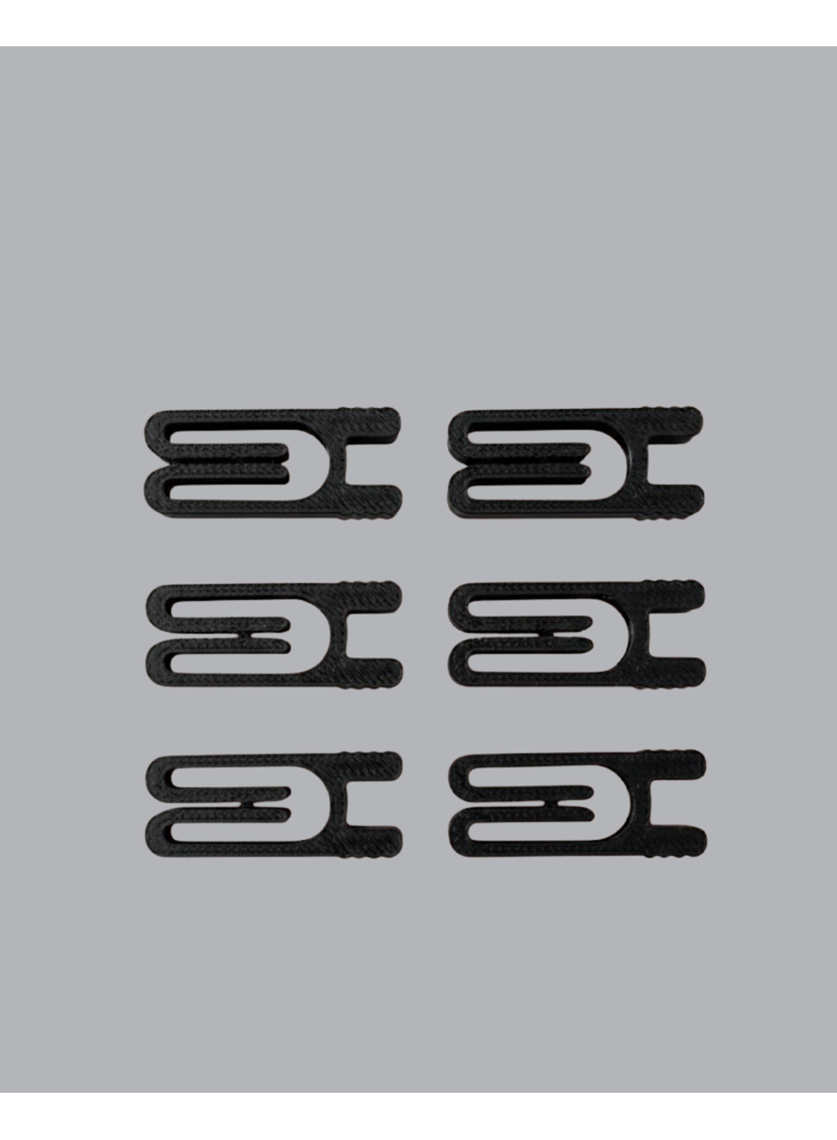 Poşet Kapatma Mandalı Hava Geçirmez 6 Adet Set