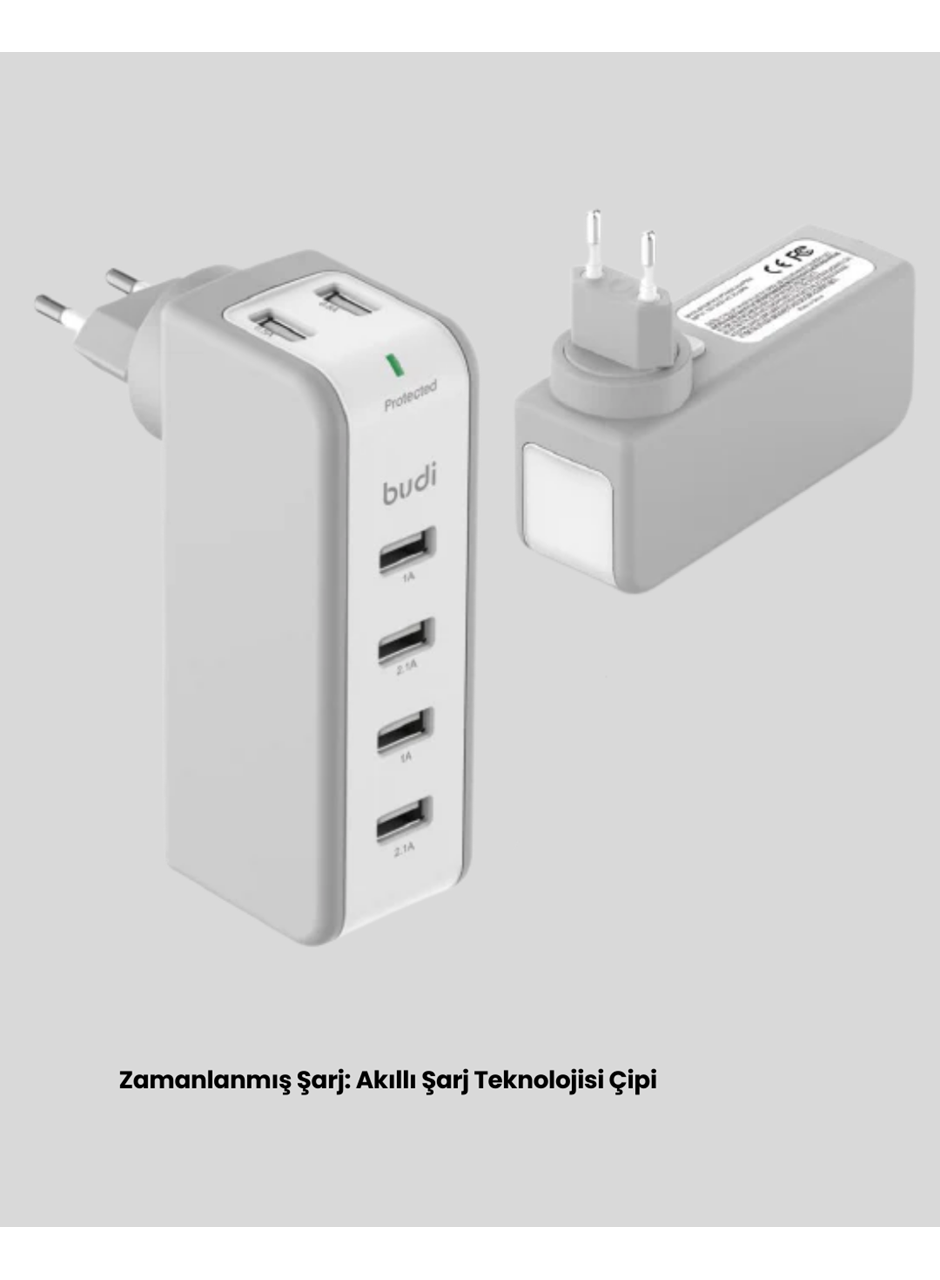 30W Type C Şarj Cihazı Zamanlayıcılı Çok Portlu Tasarım