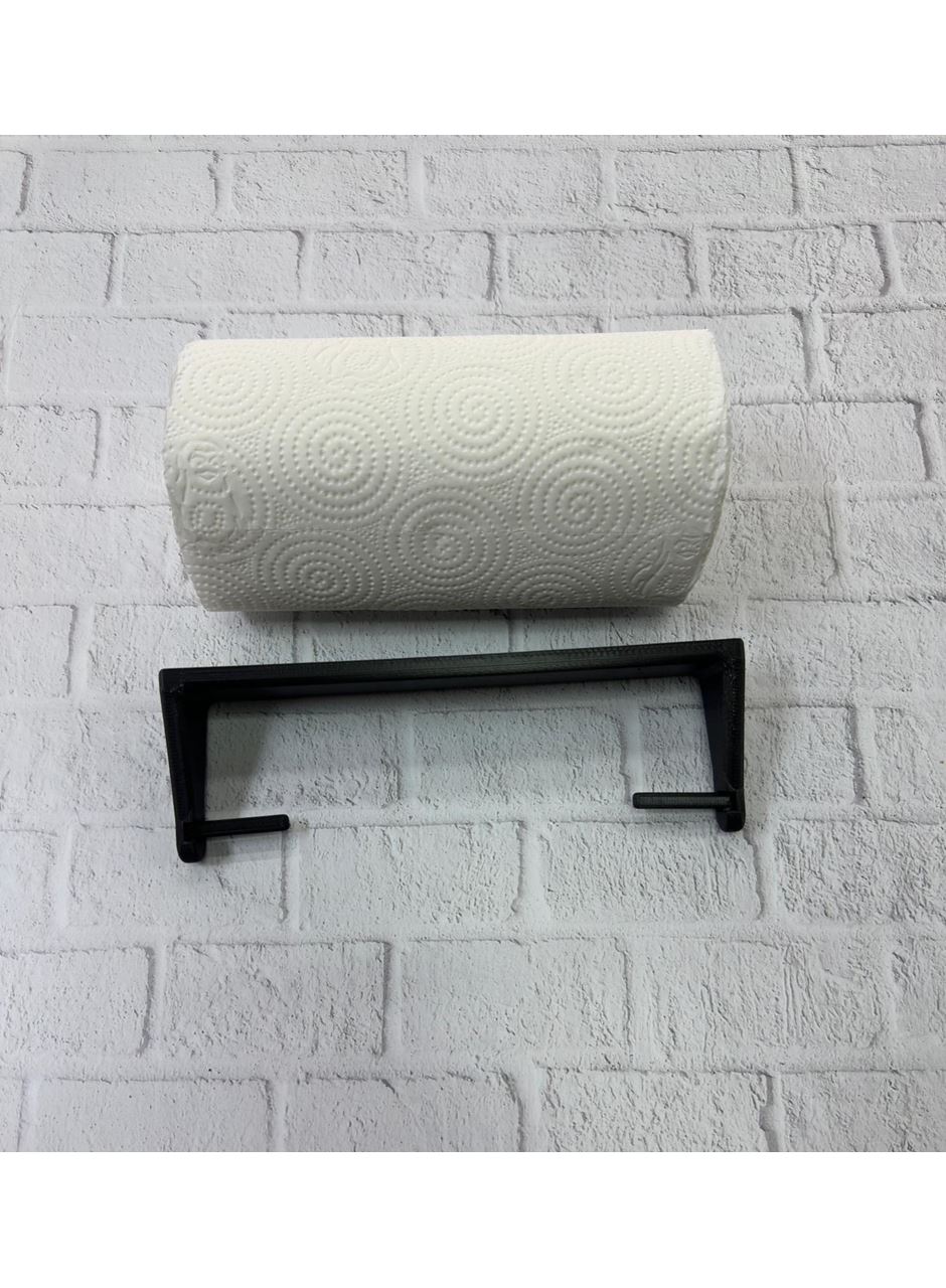 Duvara Monte Peçete Tutucu Mutfak Kullanışlı Kağıt Havlu Askısı