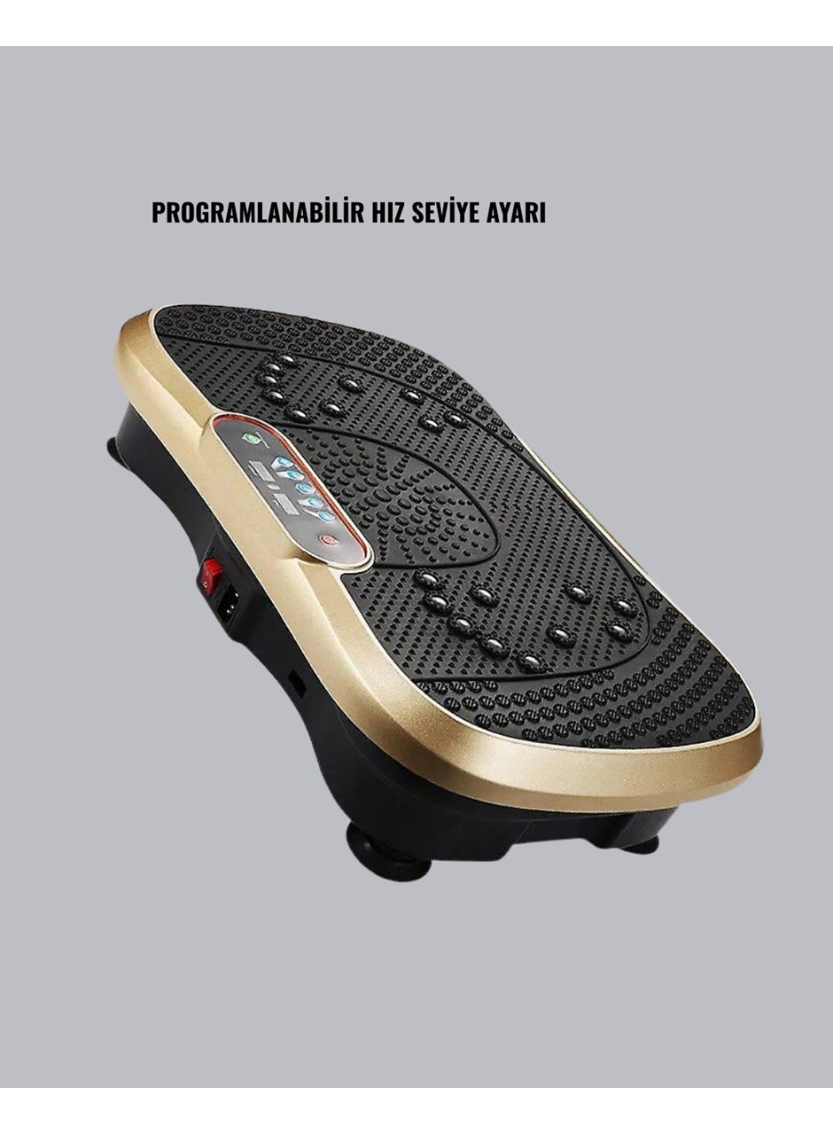 Evde Spor İçin Titreşimli Plate Fitness Platformu