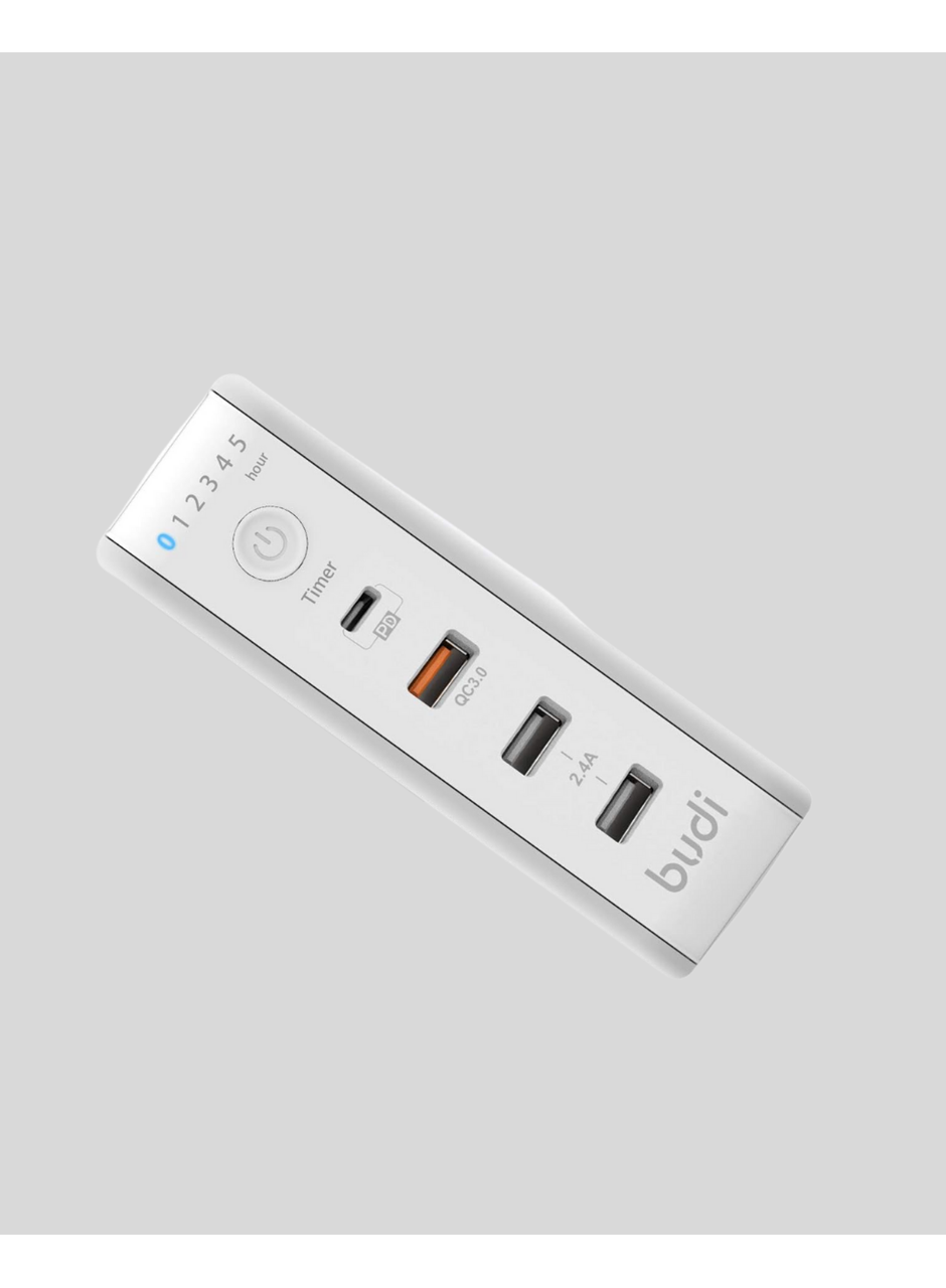 Zaman Kontrollü Şarj Cihazı 30W Hızlı Şarj ve Çoklu USB Çıkışı