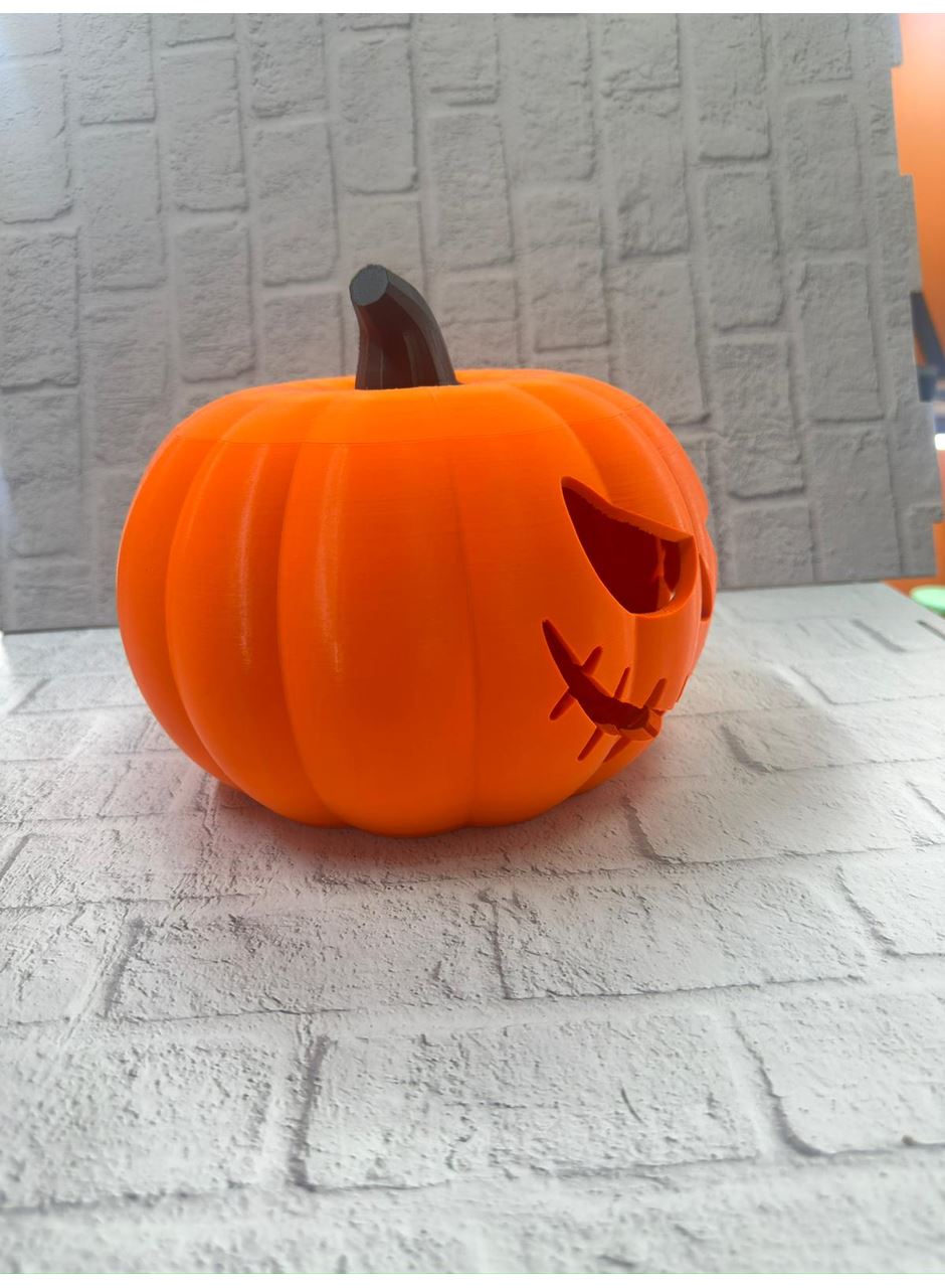 21 cm Kapaklı Balkabağı Kutu Konsept Dekor