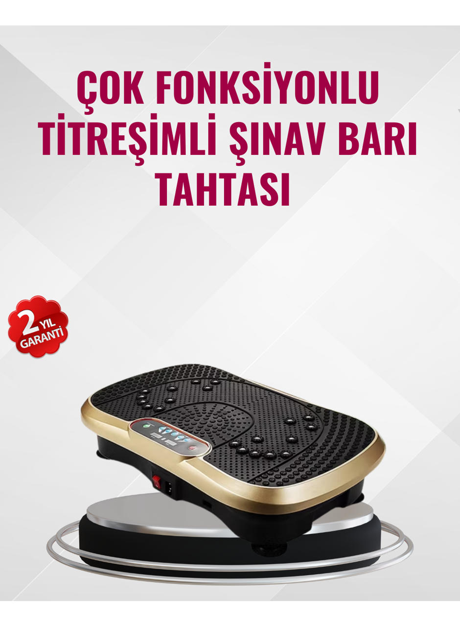 Ev Tipi Titreşimli Spor Aleti Yağ Yakım Destekli Tasarım