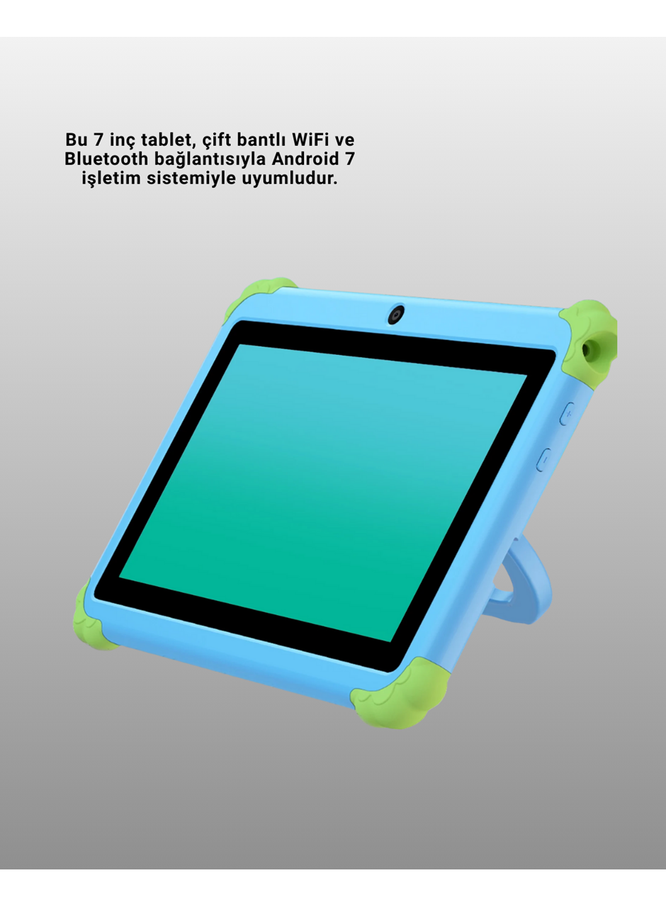 HD Ekranlı 7 İnç Tablet WiFi ve Bluetooth Bağlantılı