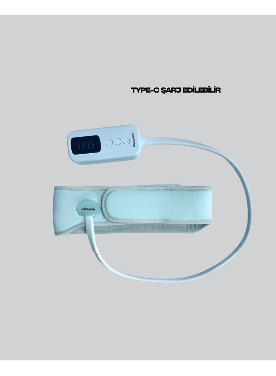 Baş ve Şakak Masaj Aleti Isı Destekli Derin Rahatlama