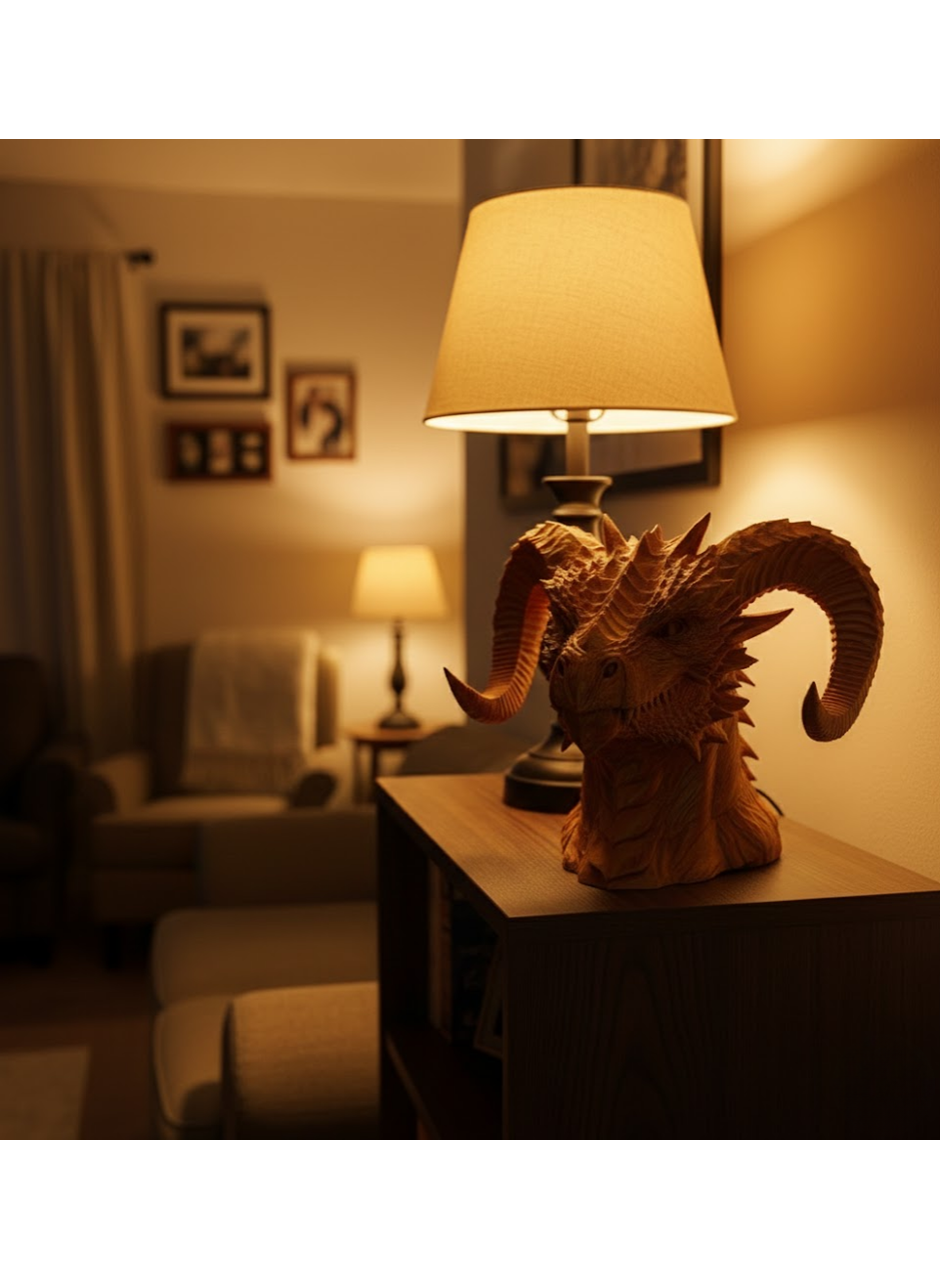 Mitolojik Gold Ejderha Biblo Fantastik Koleksiyon Ürünü