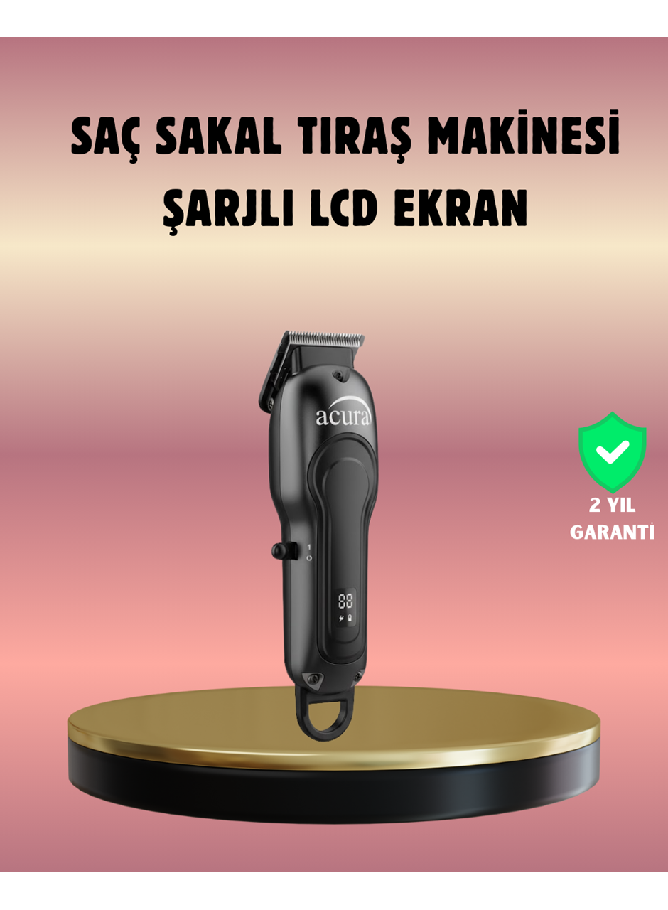 Evde ve Profesyonel Kullanıma Uygun Turbo Modlu Tıraş Makinesi