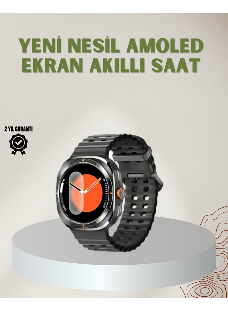 1.62 İnç Akıllı Saat Arama Özellikli Sağlık ve Spor Takibi