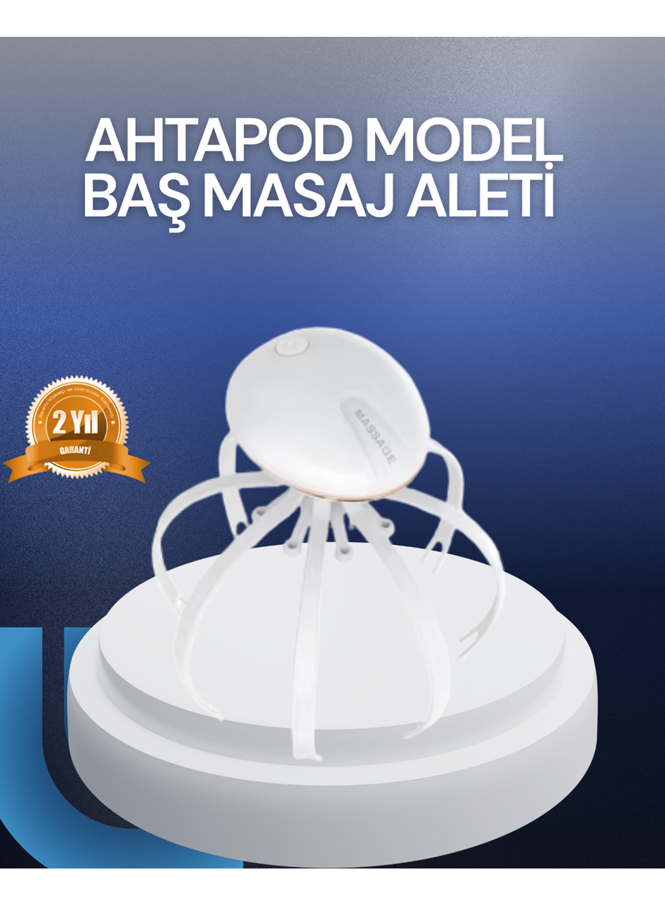 3 Kademeli Elektrikli Kafa Masaj Aleti Stres Giderici Ev Tipi Masaj