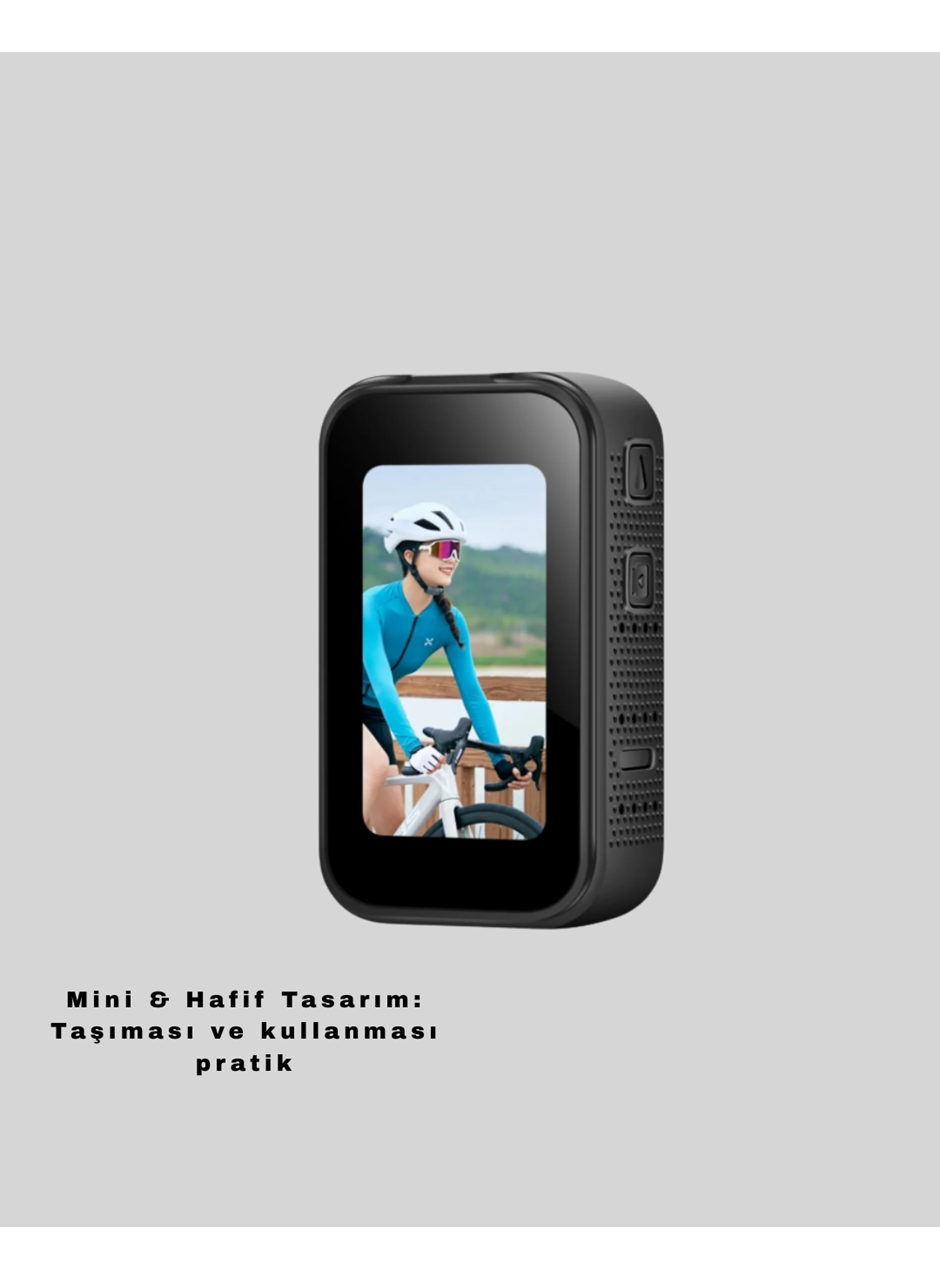 Vlog ve Sosyal Medya Çekimleri İçin Kompakt Taşınabilir Kamera