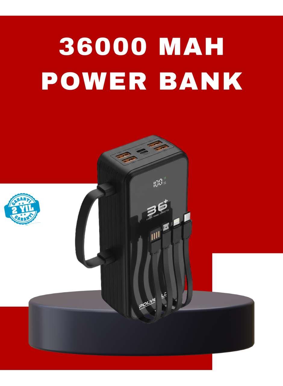 Kablosuz Şarj Özellikli Güç Bankası Gün Boyu Kesintisiz Enerji