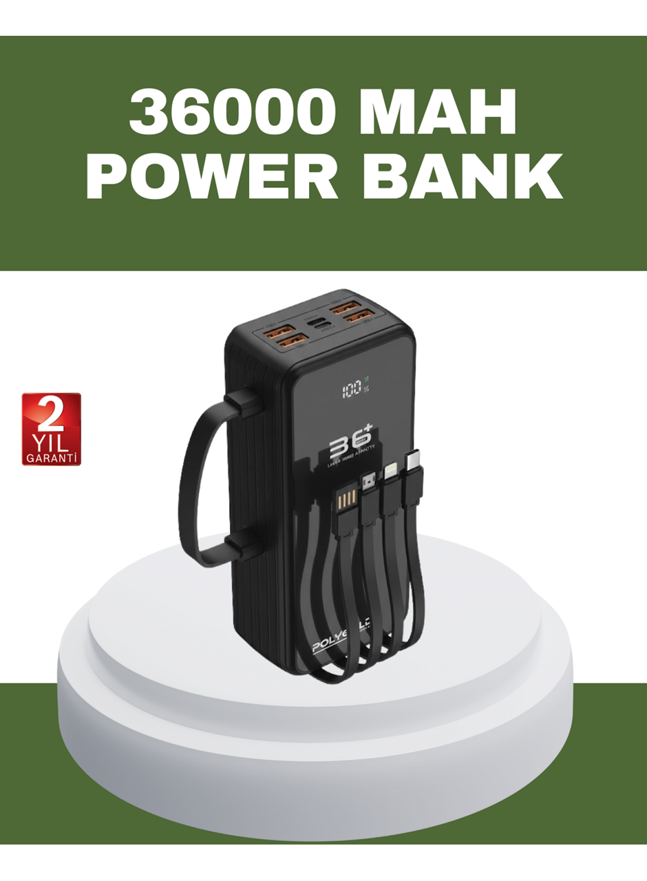 Hızlı Şarj Destekli Powerbank Tüm Cihazlarla Uyumlu