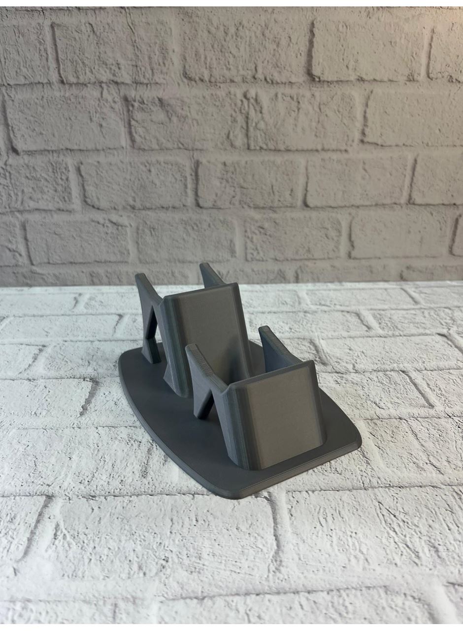 İkili Gamepad Tutucu Antrasit 7x18 cm Oyun Aksesuarı