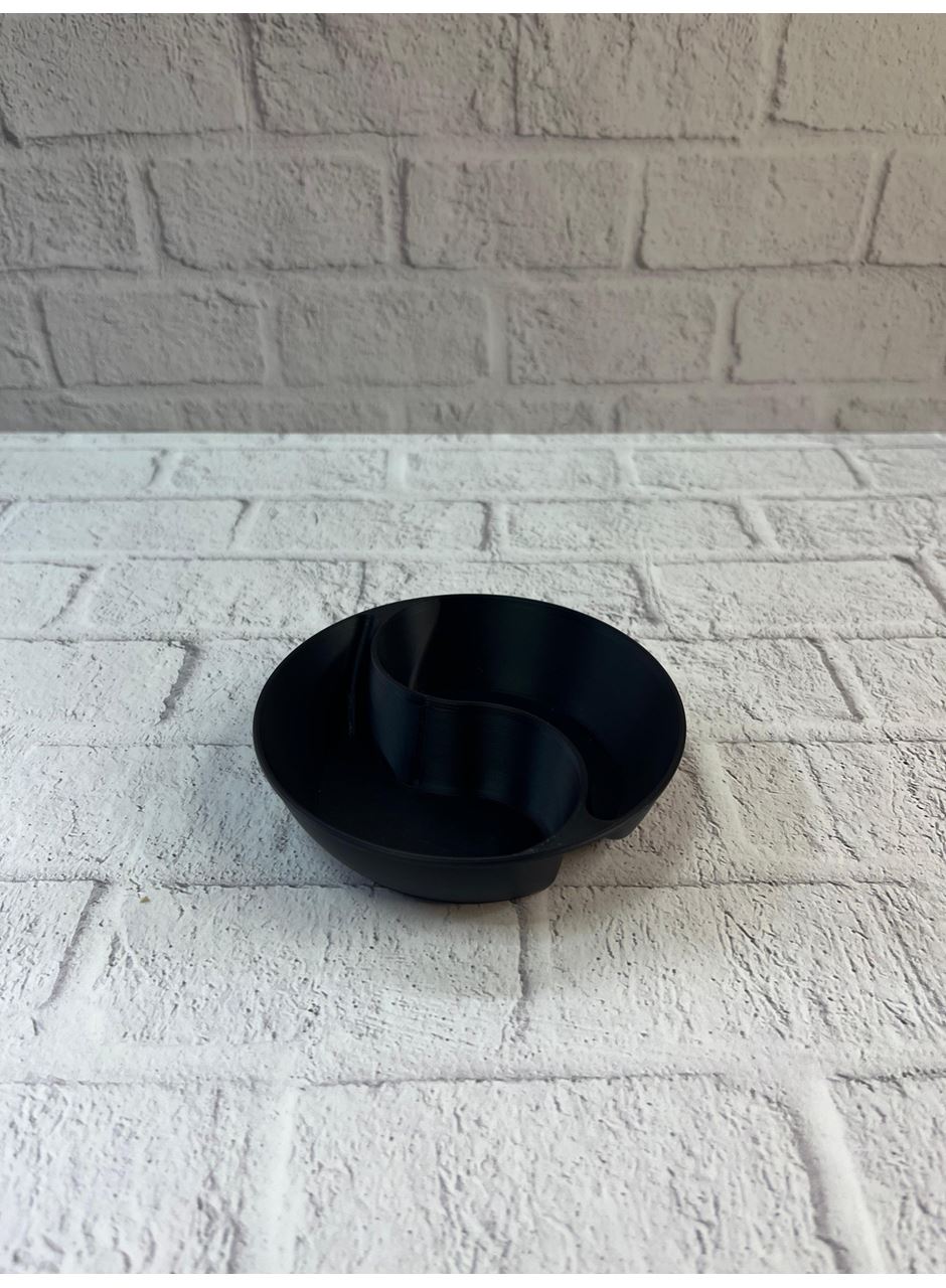 Siyah Çerezlik Kase Seti 4 Adet 3x12 cm