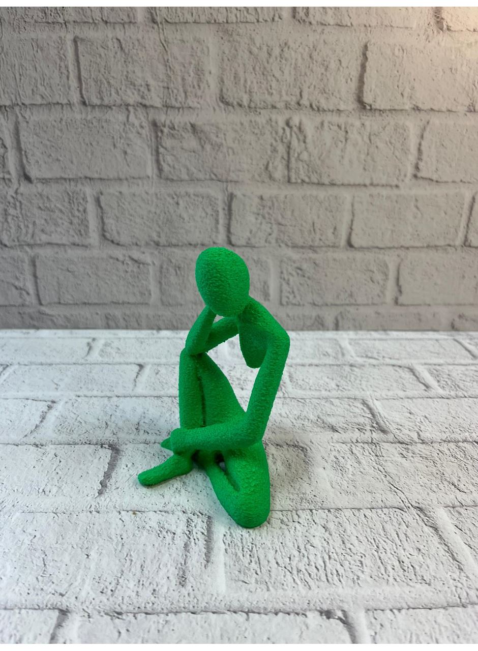 DEKORATİF İNSAN FİGÜRÜ YEŞİL
