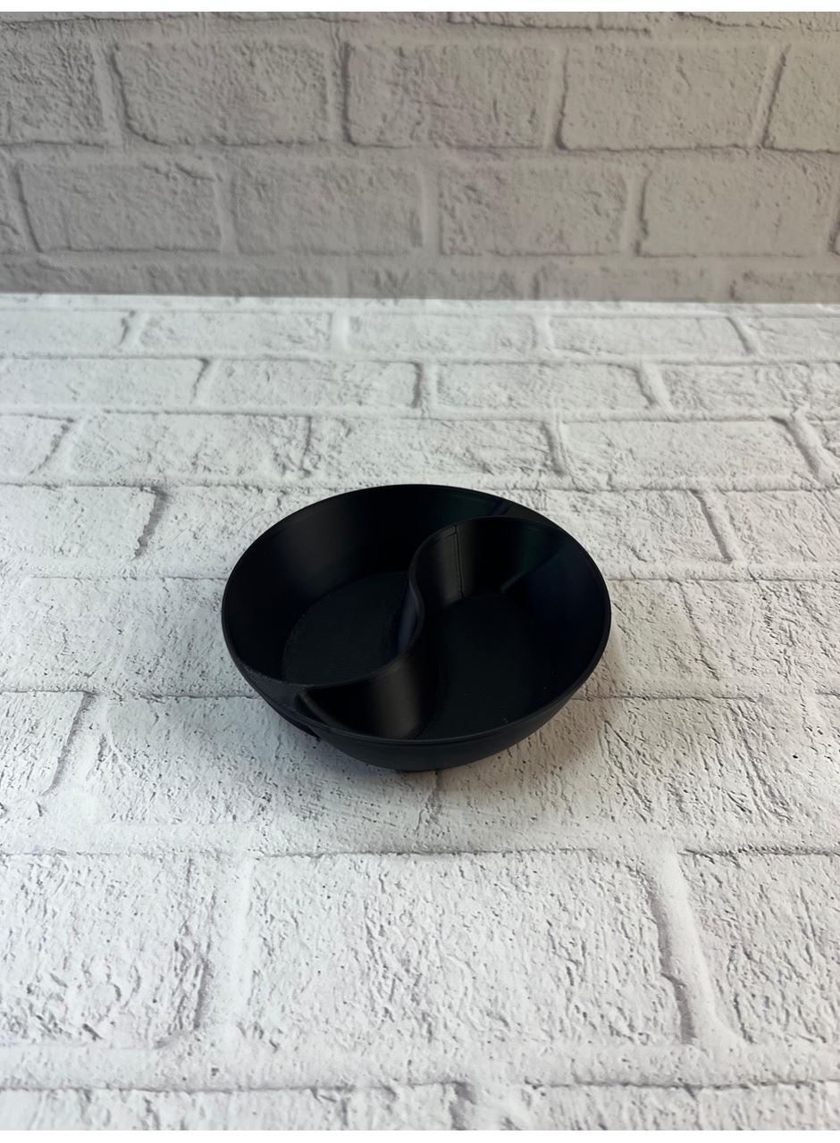 Siyah Çerezlik Kase Seti 4 Adet 3x12 cm