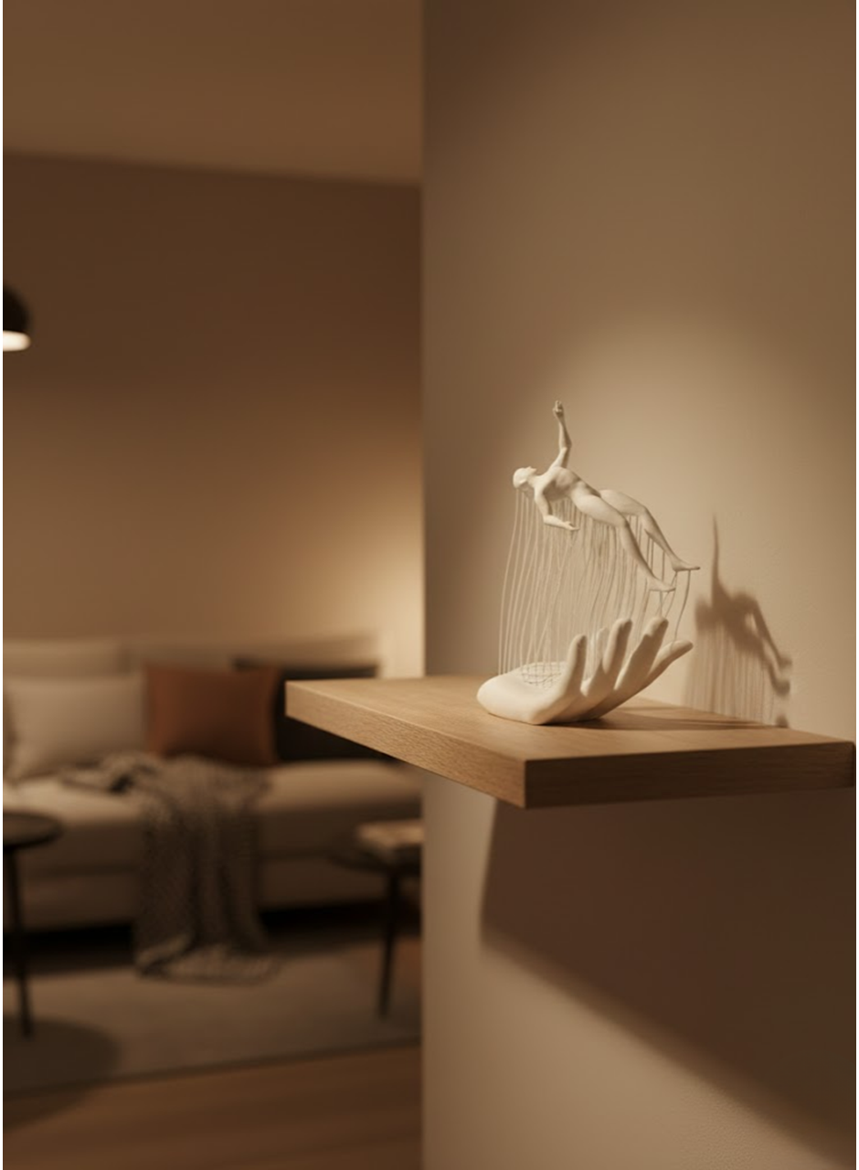 EL İNSAN FİGÜRÜ BEYAZ