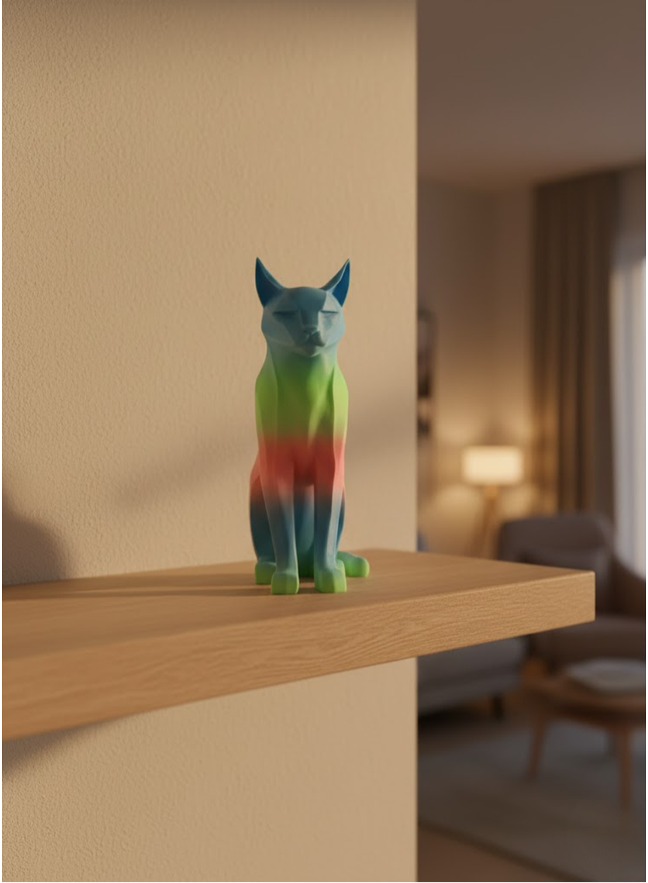 AÇIK RAİNBOW KEDİ