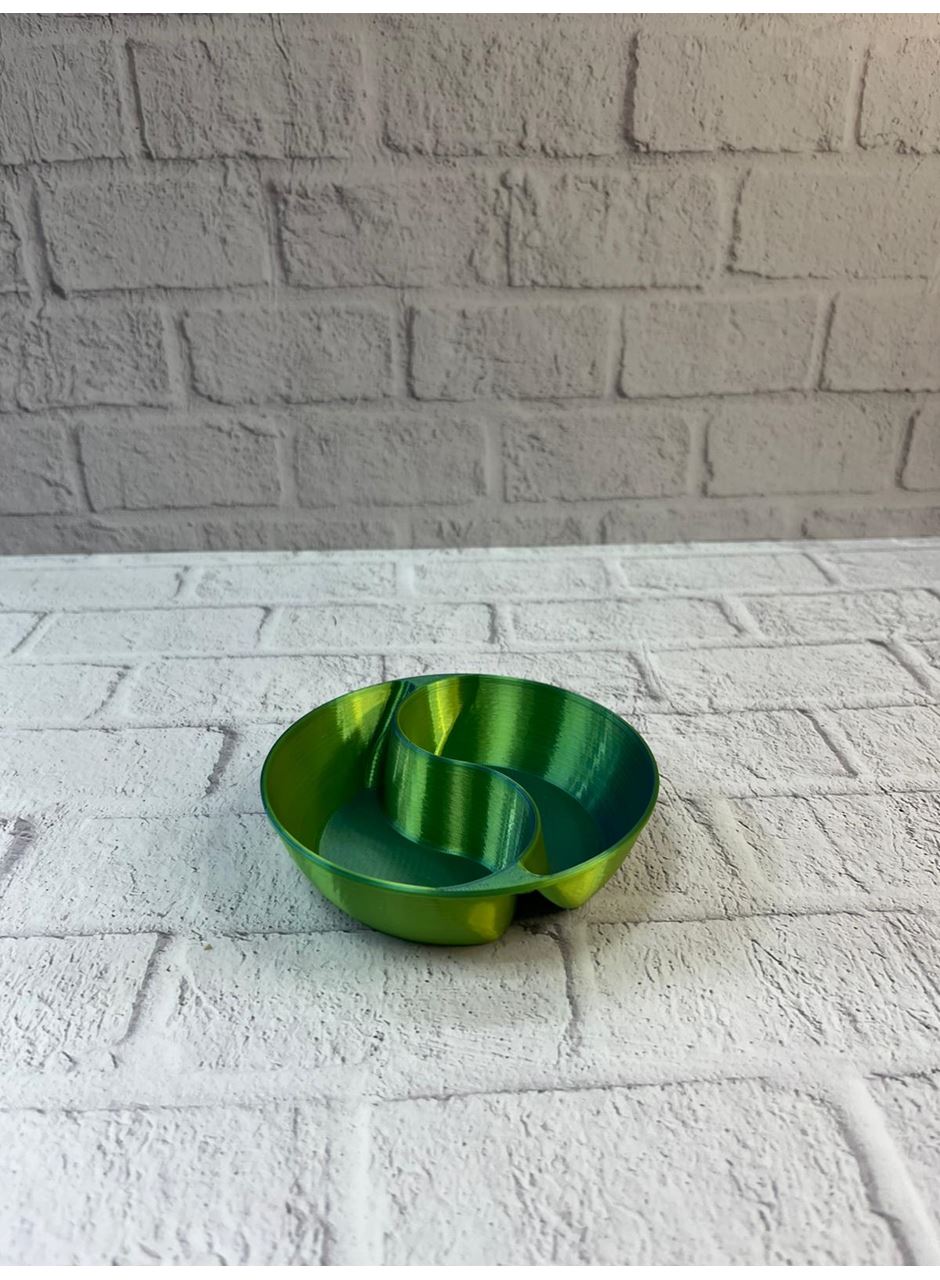 Dekoratif Yeşil Çerezlik Kase 4’lü Set 3x12 cm