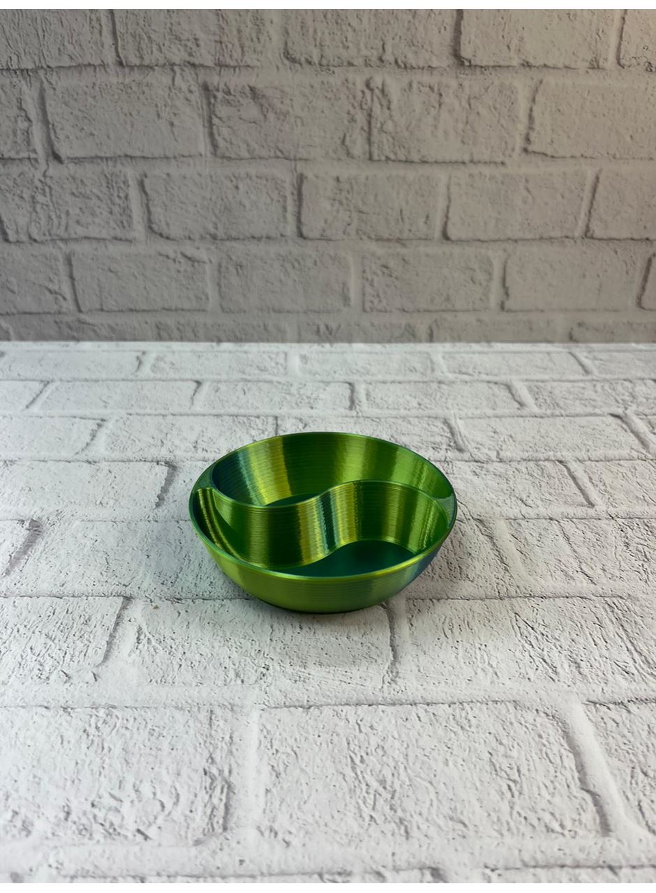 Yeşil Çerezlik Kase Seti 4 Adet 3x12 cm