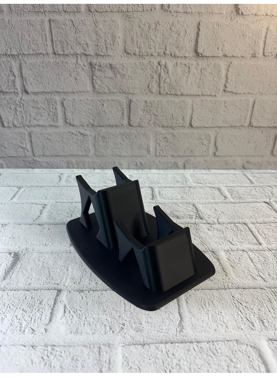 Siyah İkili Gamepad Tutucu 7x18 cm Oyun Aksesuarı