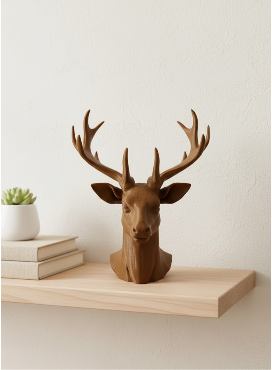 BİBLO GEYİK KAHVERENGİ