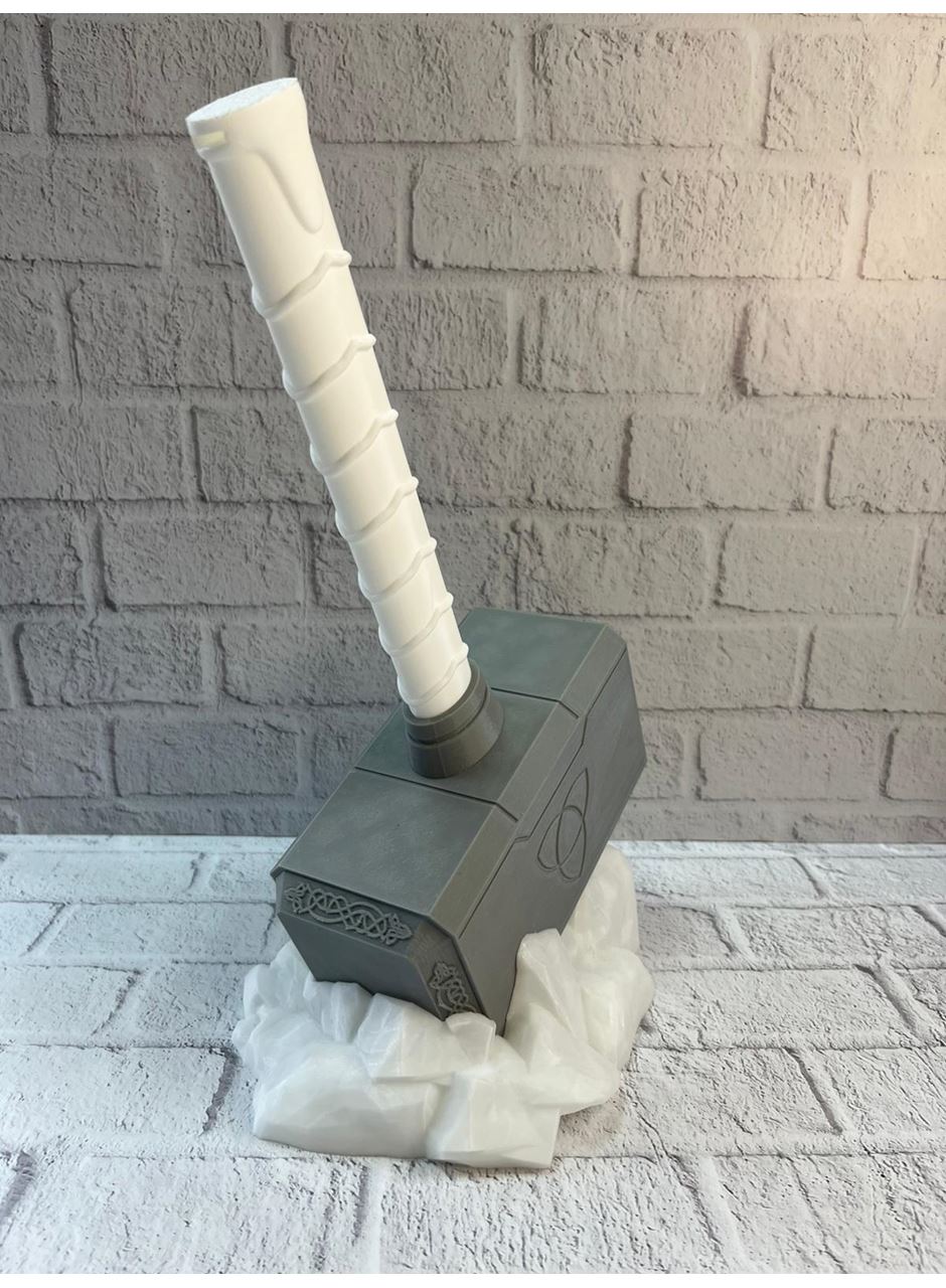 Thor’un Çekici Dekoratif Süs Güçlü ve İkonik Tasarım 20x34 cm
