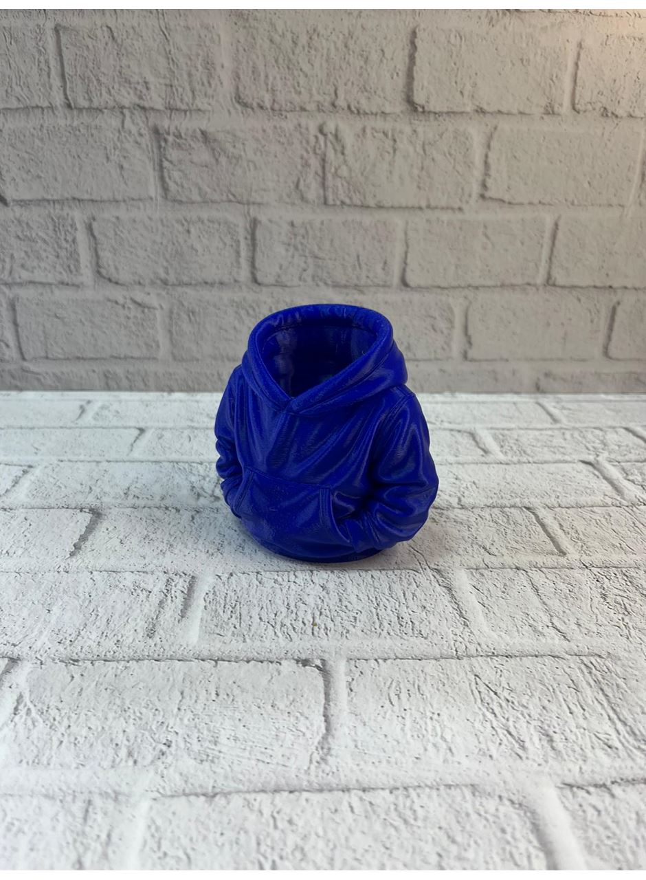 Lacivert Hoodie Kalemlik 10x10 cm Masa Üstü Düzenleyici