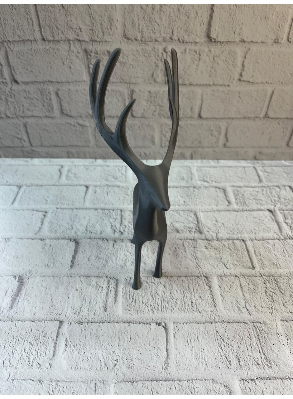 GEYİK FİGÜRÜ GRİ