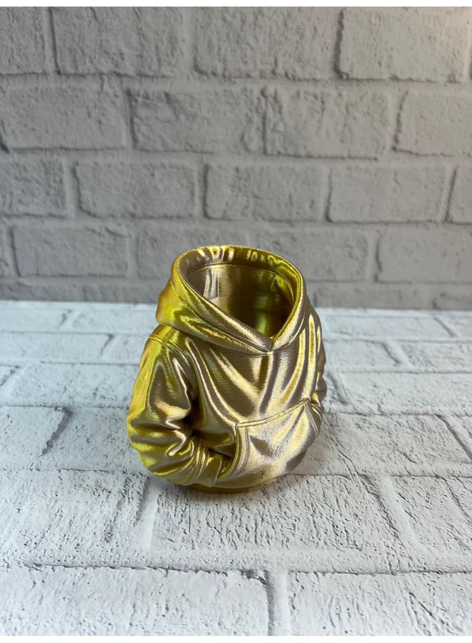 Gold Hoodie Kalemlik 10x10 cm Masa Üstü Düzenleyici