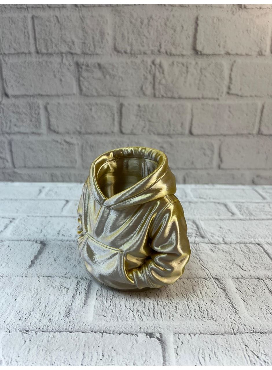 Gold Hoodie Kalemlik 10x10 cm Masa Üstü Düzenleyici