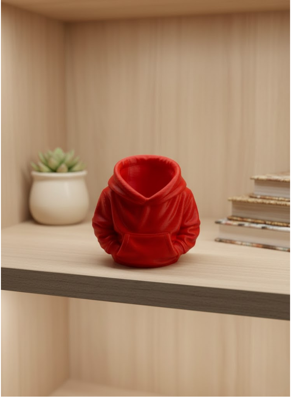 HOODİE KALEMLİK KIRMIZI