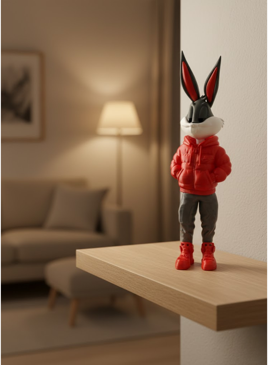Bugs Bunny Dekoratif Figür