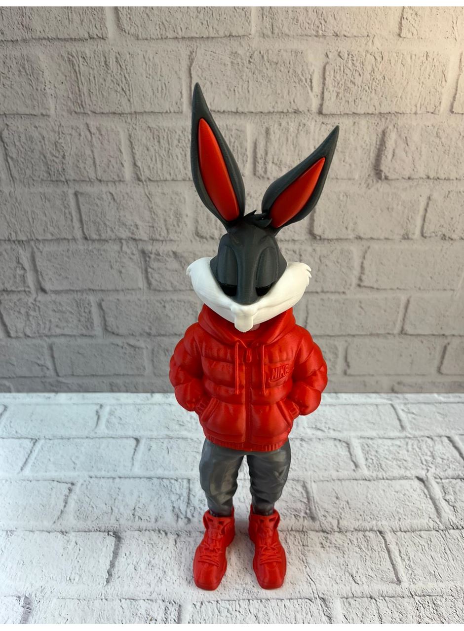 Bugs Bunny Büyük Boy Figür 10×34 cm Salon Dekoru