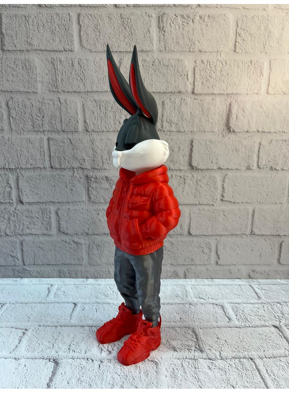 Bugs Bunny Büyük Boy Figür 10×34 cm Salon Dekoru