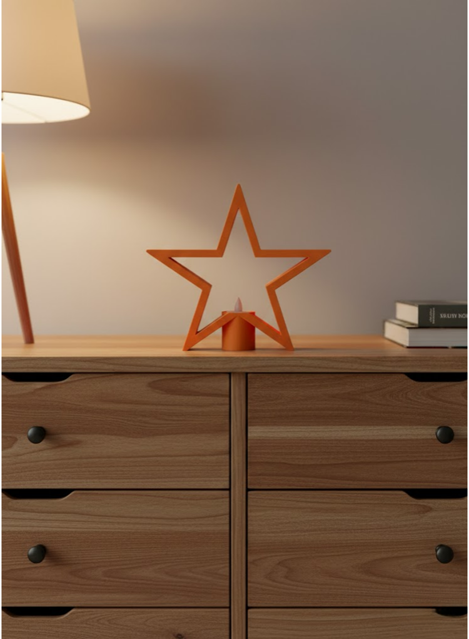 YILDIZ MUMLUK TURUNCU