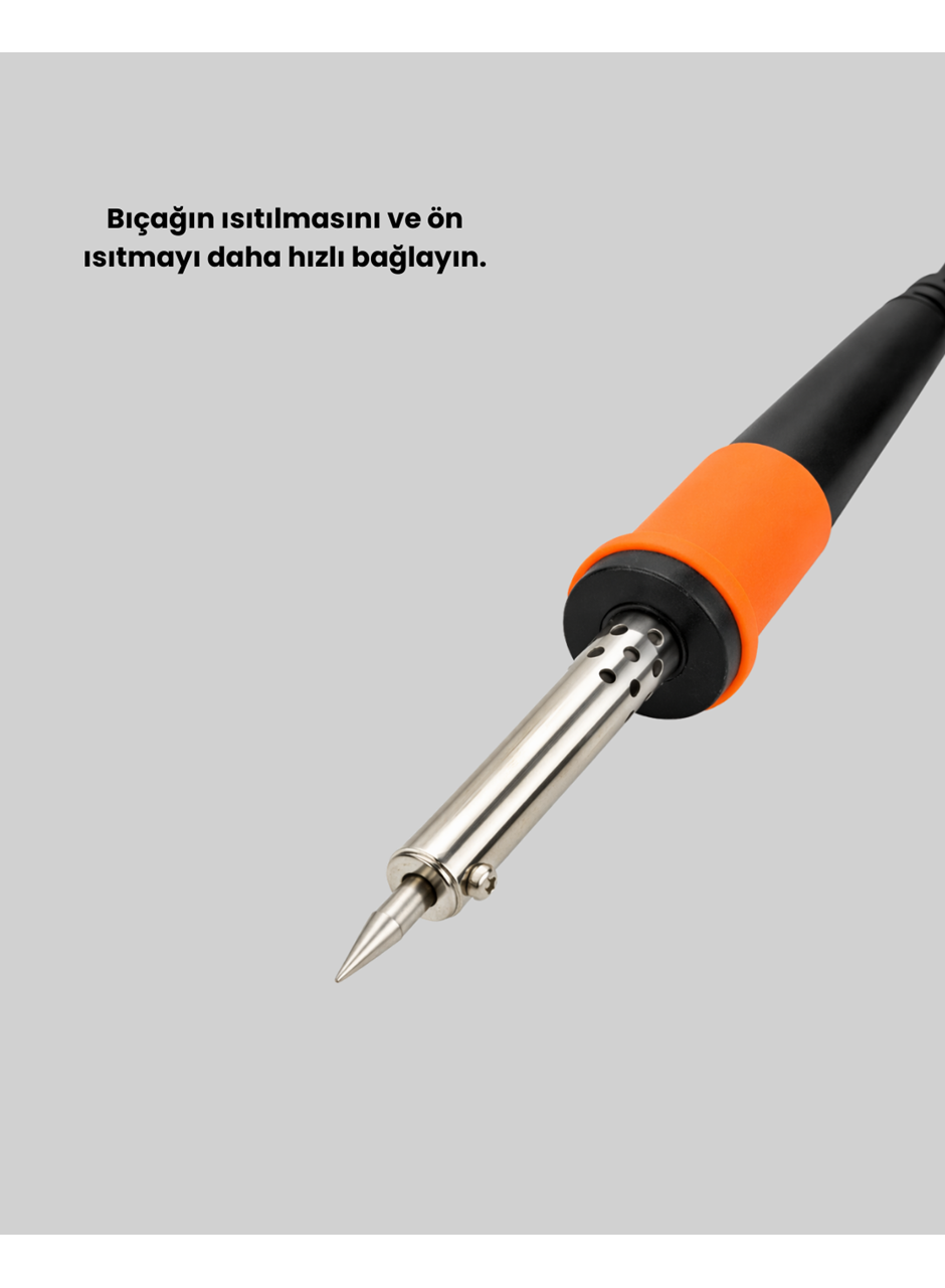 Isıya Dayanıklı Ergonomik Saplı Elektronik Lehimleme Havyası