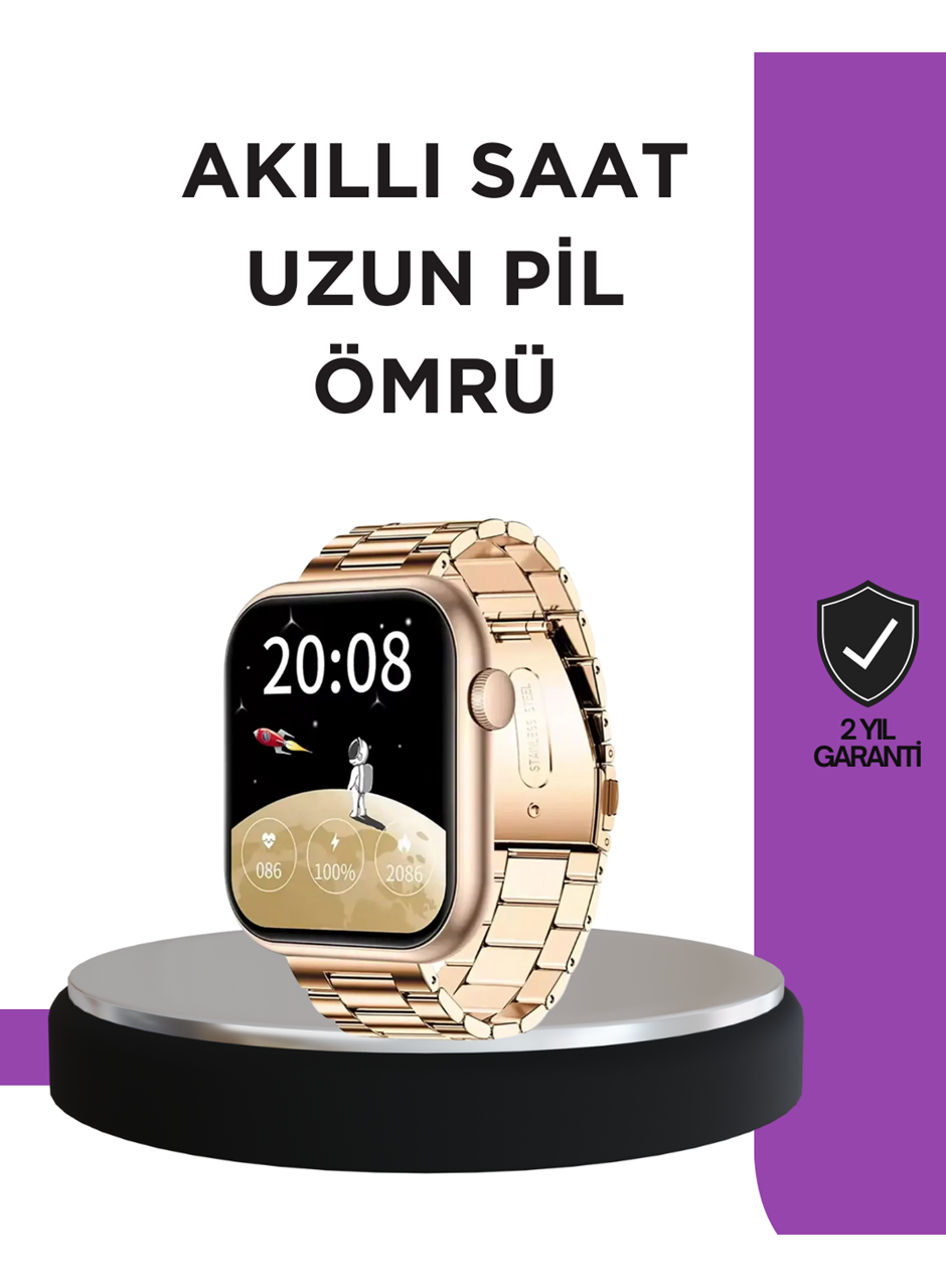 Sağlık Takipli Akıllı Saat 117 Spor Modlu AMOLED Ekran