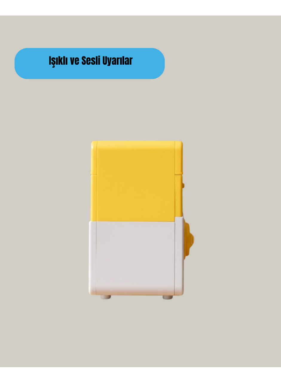 SAM51 MÜZİKLİ IŞIKLI KUMBARA SARI